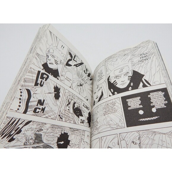 NARUTO Manga Books Shonen Jump Volumes 54, 71 English Set Anime Lot of 2 - Picture 11 of 11